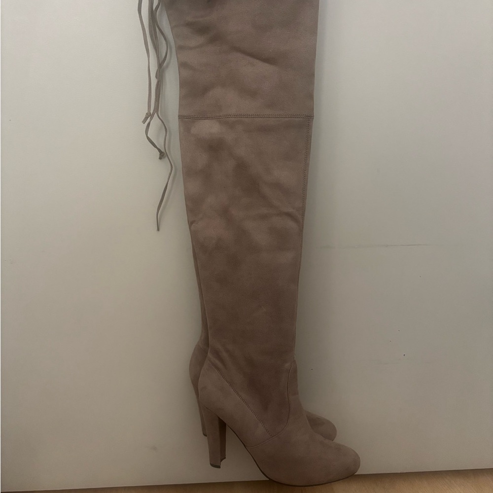 Steve Madden Women's Over-the-Knee Suede Boots